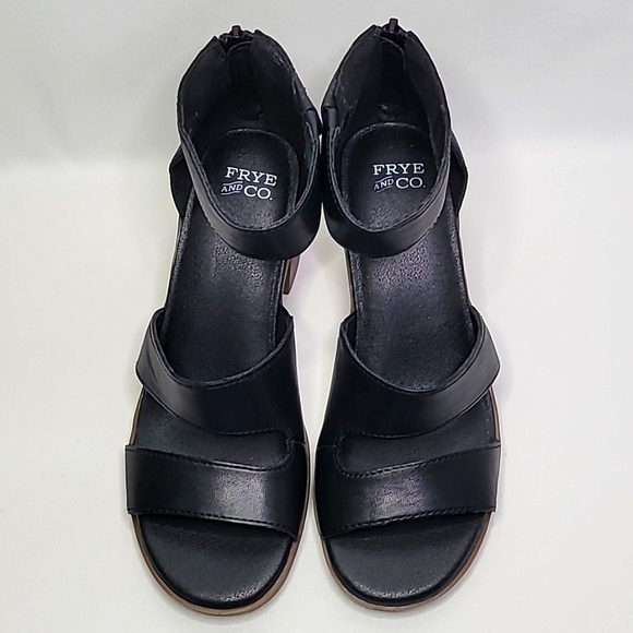 💰NWOT! FRYE & CO ▪︎ WOMEN'S KYLIE HEELED SANDALS ▪︎ SIZE 6 - Picture 2 of 10